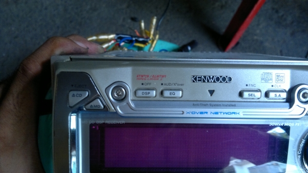 วิทยุ CD/Mp3/Wma Kenwood สภาพสวยมาก