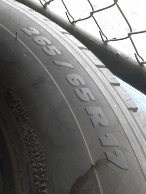 265/65R17 MICEHELIN ชุด สวยๆ 4 เส้น  โทร.081-427-3941