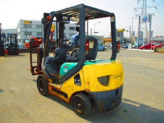 KOMATSU FD18-20ขนาด 1.8ตัน เสาสูง3เมตร เกียร์ออร์โต้ เครื่องดีเซล4D92E ฮิ้งฟอร์ค งากระดกได้ รถญี่ปุ่นแท้ ราคาต่อรองได้0816161541รับประกันเครื่องเกียร์