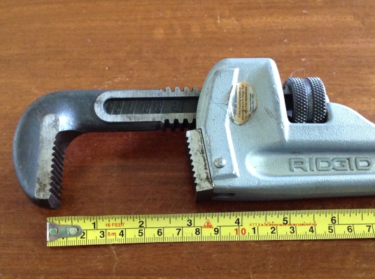 ขายประแจขันท่อ RIDGID 14" อะลูมิเนียม