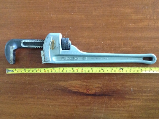 ขายประแจขันท่อ RIDGID 14" อะลูมิเนียม