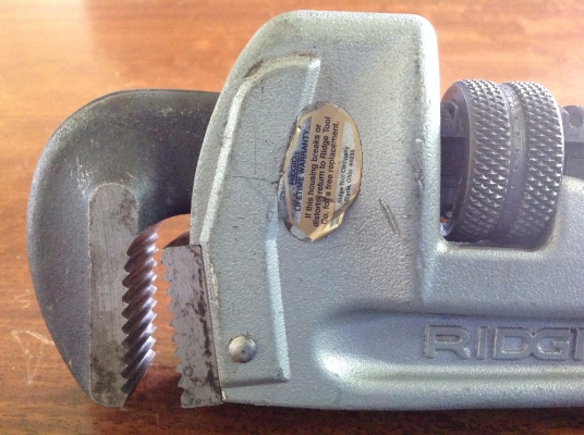 ขายประแจขันท่อ RIDGID 14" อะลูมิเนียม