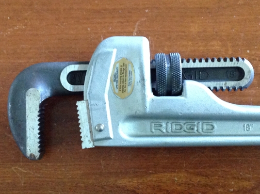 ขายประแจขันท่อ RIDGID 18" อะลูมิเนียม