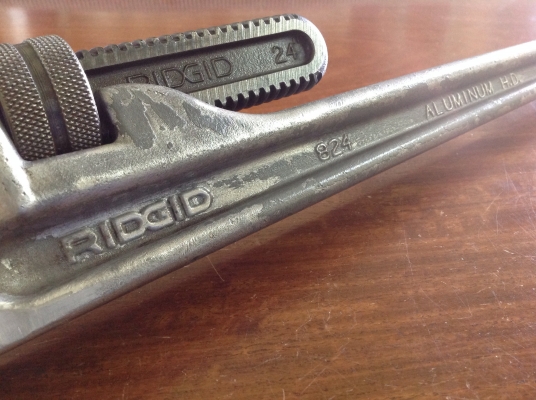 ขายประแจขันท่อ RIDGID 24" อะลูมิเนียม