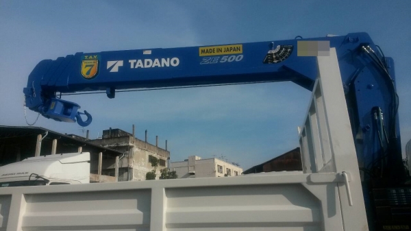 รถบรรทุก ISUZU FVM 10 ล้อ 1 เพลา ( ติดเครน tadano )