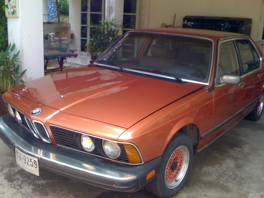 BMW 733i เสป็คเมกัน พวงมาลัยซ้าย ซันรูฟ