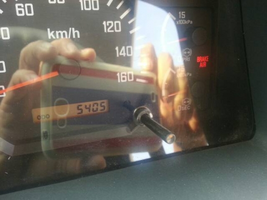 ISUZU  GXZ360 .มือหนึ่งออกห้าง ใช้งานมาแล้ว 5,405 กม.