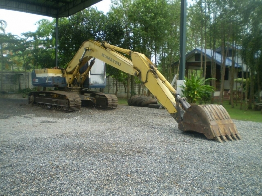 ขายรถแบ็คโฮ Komatsu PC 200 รุ่น 3 เครื่องเดิม ปั๊มเดิม เอกสารสัญญาซื้อขาย