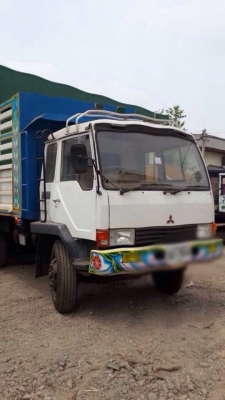 ขายรถบรรทุกสิบล้อดัมพ์ Mitsubishi 1 เพลา FN515M-A เครื่อง 6D14 ทะเบียนพร้อม