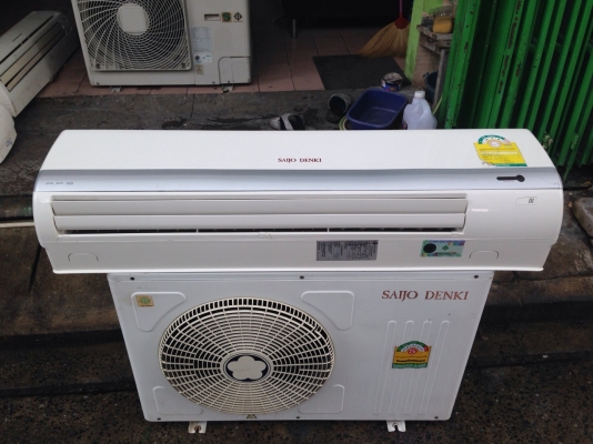 **** ขายแอร์ SAIJO DENKI 18000 BTU สภาพสวย ****