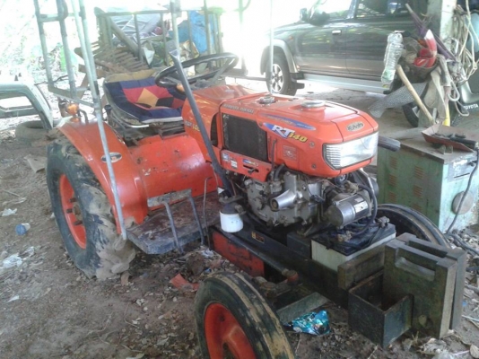 รถไถคูโบต้า  KRT 14 แรงสภาพพร้อมใช้รถอยู่อำเภอนาเชือก  จังหวัดมหาสารคาม