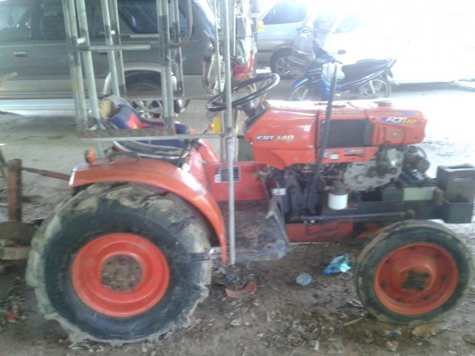 รถไถคูโบต้า  KRT 14 แรงสภาพพร้อมใช้รถอยู่อำเภอนาเชือก  จังหวัดมหาสารคาม