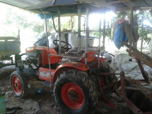รถไถคูโบต้า  KRT 14 แรงสภาพพร้อมใช้รถอยู่อำเภอนาเชือก  จังหวัดมหาสารคาม