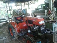 รถไถคูโบต้า  KRT 14 แรงสภาพพร้อมใช้รถอยู่อำเภอนาเชือก  จังหวัดมหาสารคาม