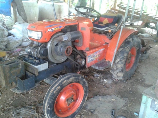 รถไถคูโบต้า  KRT 14 แรงสภาพพร้อมใช้รถอยู่อำเภอนาเชือก  จังหวัดมหาสารคาม