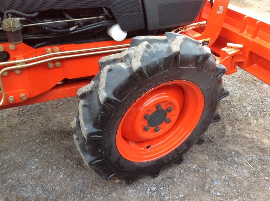 ปัญญาแทรคเตอร์มาแล้ว...จัดมาให้ครับ รีบโดยด่วน.คูโบต้า L4508 พร้อมใบมีดตราช้าง โรตาลี่ตราช้าง จัดส่ง อ.ปัว จ.น่าน