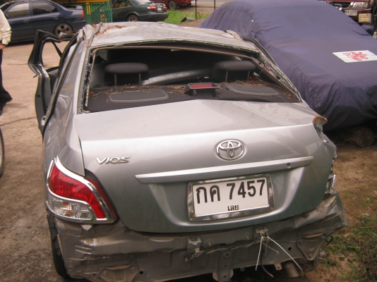Toyota vios J 2007 #130,000บาท