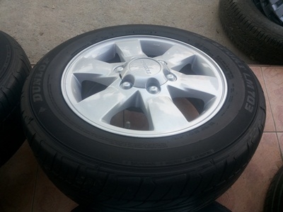 ขายล้อแม็กISUZU GOLD series 16 นิ้ว พร้อมยาง 1 ชุด