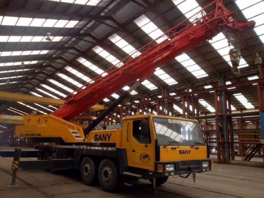 ขายรถเครน SANY QY50C ขนาด 50 ตัน รถสวยสภาพพร้อมใช้งาน