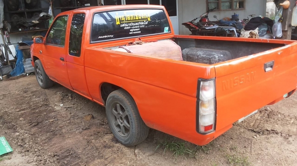 **118,000 บ.ต่อรอง**ขายกระบะแค็ป NISSAN BIG-M KINGCAB TD27 ปี38/95 วางเครื่องใหม่ TOYOTA 3S เทอโบ เบนซิน เกียร์Auto (ใบคุม) ติดแก้ส LPG(ลงเล่ม) เครื่องแรง แน่นดี ประหยัด พ.พาวเวอร์ แอร์ หน้าปัด ดิจิตอล ซันรูฟ (ต้องเช็ค) ภายในดีคอนโซลดี ช่วงล่างคัสซีดี เดิ **118,000 บ.ต่อรอง**ขายกระบะแค็ป NISSAN BIG-M KINGCAB TD27 ปี38/95 วางเครื่องใหม่ TOYOTA 3S เทอโบ เบนซิน เกียร์Auto (ใบคุม) ติดแก้ส LPG(ลงเล่ม) เครื่องแรง แน่นดี ประหยัด พ.พาวเวอร์ แอร์ หน้าปัด ดิจิตอล ซันรูฟ (ต้องเช็ค) ภายในดีคอนโซลดี ช่วงล่างคัสซีดี เดิ