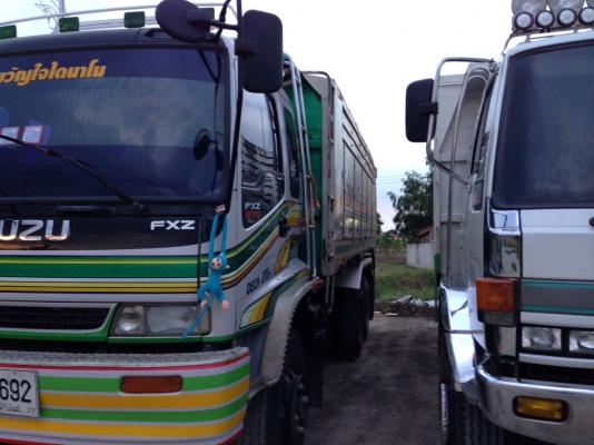 ISUZU FXZ 270  มีสองพ่วงค่ะ นายกอ๋อย จ.อยุทธยา จองแล้ว หนึ่งพ่วงค่ะ