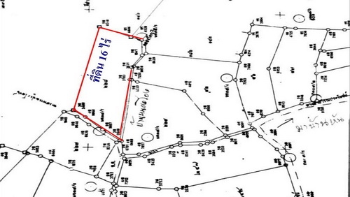 ขายที่ดินสวยราคาถูก 16-2-46 ไร่ ราคา 150,000 บาทต่อไร่ ใกล้หมู่บ้านติดถนน อ.สีคิ้ว