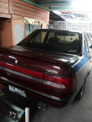 ขายรถบ้านพร้อมใช้สภาพนางฟ้า toyota corona 2.0 EXI ตัวท๊อป