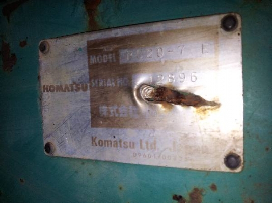 PC20-7E # 42896 : รถขุดเล็ก komatsu T. กุ้ง:TOS:0813062283