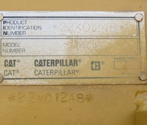 ขาย รถเกรด CATERPILLAR 140H