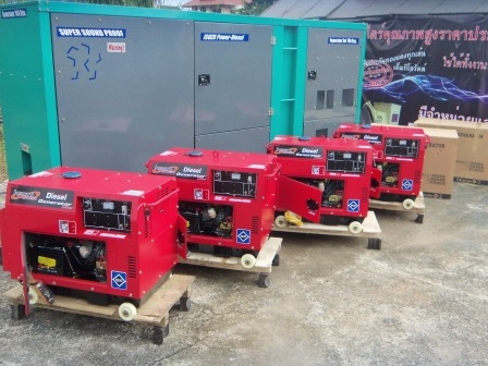 เครื่องปั่นไฟดีเซลใหม่ 6.2 KVA.สินค้าขายดี