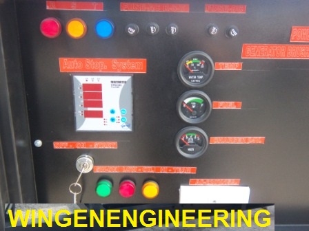 ขายเครื่องปั่นไฟ 125 Kva.Power by japan(รับประกัน 6 เดือน)