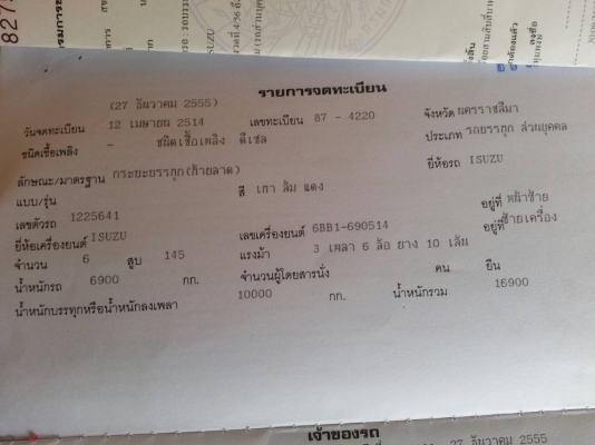ขายหัวยาว145แรง เครื่องดี แคชซีสวย พ.เพาเวอร์ ช่วงล่างFUSO เอกสารพร้อมโอน ขายหัวยาว145แรง เครื่องดี แคชซีสวย พ.เพาเวอร์ ช่วงล่างFUSO เอกสารพร้อมโอน
