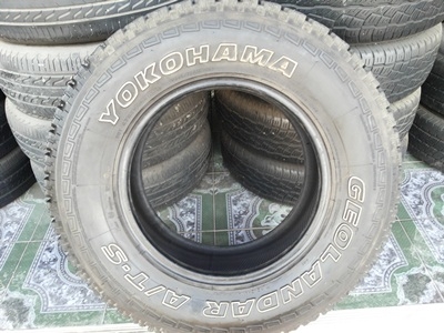 ขายยาง245/70/16 ปี 1012 YOKOHAMA GEOLANDAR AT 1 คู่
