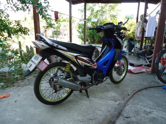 wave 125R ปี 2547 สภาพ ok ศูนย์ตรง ทะเบียนไม่ขาด พร้อมโอน