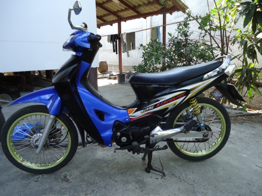 wave 125R ปี 2547 สภาพ ok ศูนย์ตรง ทะเบียนไม่ขาด พร้อมโอน