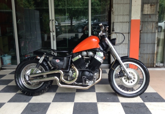 ของถูกและดีมากันอีกแล้วครับ Yamaha Virago400cc. แต่งHD