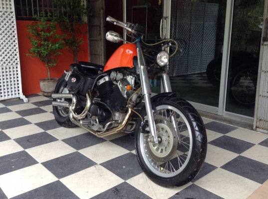 ของถูกและดีมากันอีกแล้วครับ Yamaha Virago400cc. แต่งHD