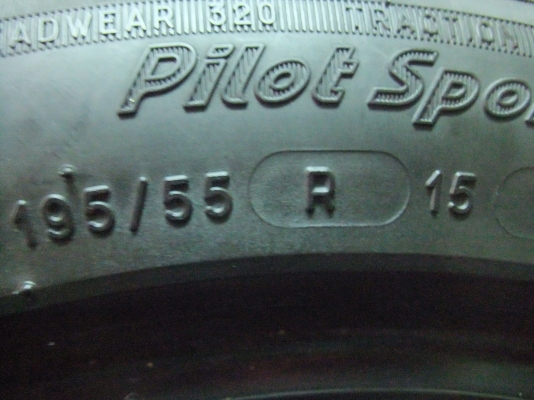 ยาง Michelin 195/55/15 ปี 11