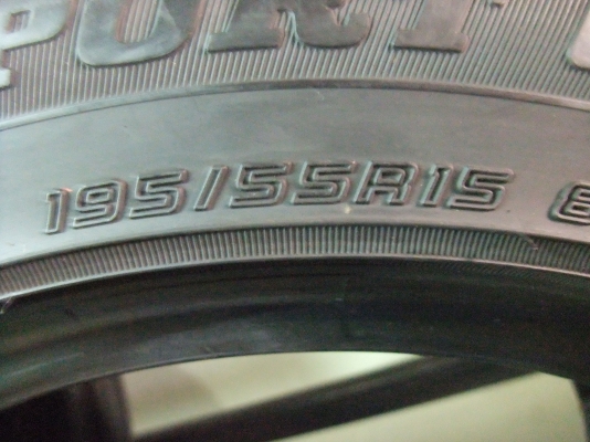 ยาง Dunlop 195/55/15 ปี 11
