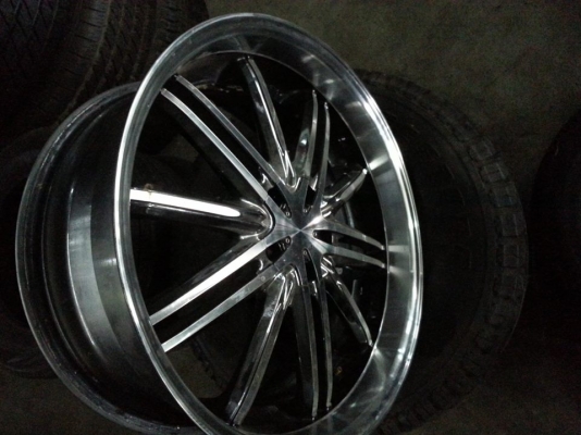 ขายแม็กแต่ง VIP ขอบ20 5รู ก้านสวยๆๆ