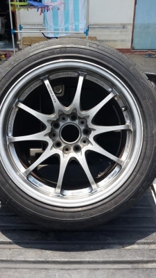 ขายล้อ ce28 แท้ๆ ขอบ17 หน้ากว้าง7.5"et33 หลัง 9"et35 38000