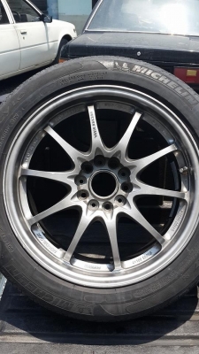 ขายล้อ ce28 แท้ๆ ขอบ17 หน้ากว้าง7.5"et33 หลัง 9"et35 38000