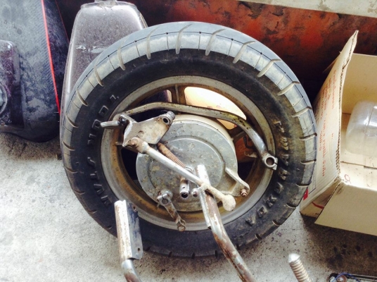 ขายโครง virago 750