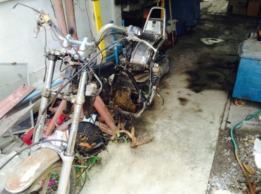 ขายโครง virago 750