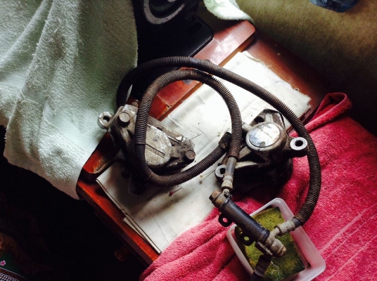 ขายโครง virago 750