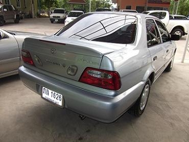 ขาย TOYOTA SOLUNA 1.5SLI AUTO ปี2001 สภาพสวยเดิมพร้อมใช้งาน มือเดียวออกห้าง ไม่ติดแก๊ส