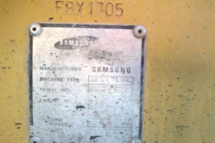 รถแบคโฮ SAMSUNG 210 LC รถสวย ทำงานดี ไม่มีทะเบียน รถแบคโฮ SAMSUNG 210 LC รถสวย ทำงานดี ไม่มีทะเบียน