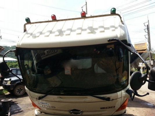 รถฮีโน่ 6 ล้อดั้ม ( ติดเฮี้ยบ 3.5 ตัน. ) 150 แรงม้า. ปี 55    ( รถวิ่ง 8x,xxx  กม. )