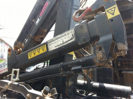 รถฮีโน่ 6 ล้อดั้ม ( ติดเฮี้ยบ 3.5 ตัน. ) 150 แรงม้า. ปี 55    ( รถวิ่ง 8x,xxx  กม. )