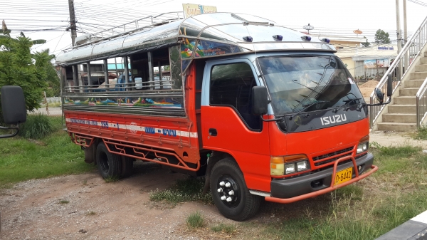ขายรถหกล้อโดยสารรับส่งนักเรียนหลังคาสแตนเลส